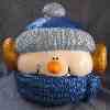 snowman jar